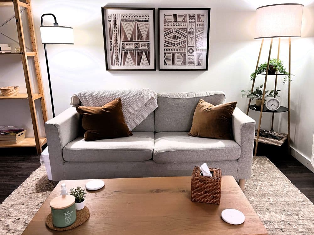 A warm, welcoming office space